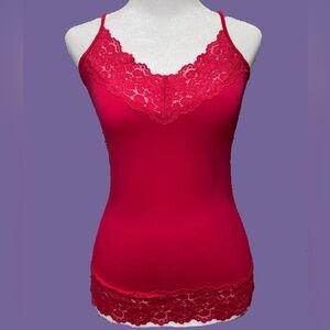 Banana Republic Lipstick Red Camisole